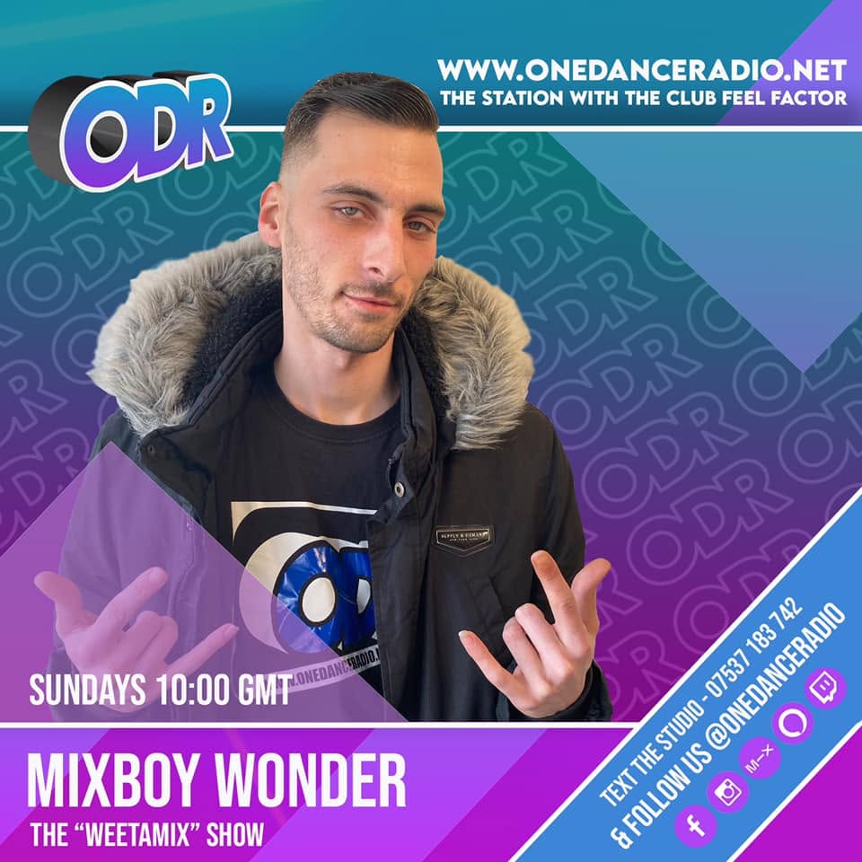 Mixboy Wonder OneDance Radio show poster