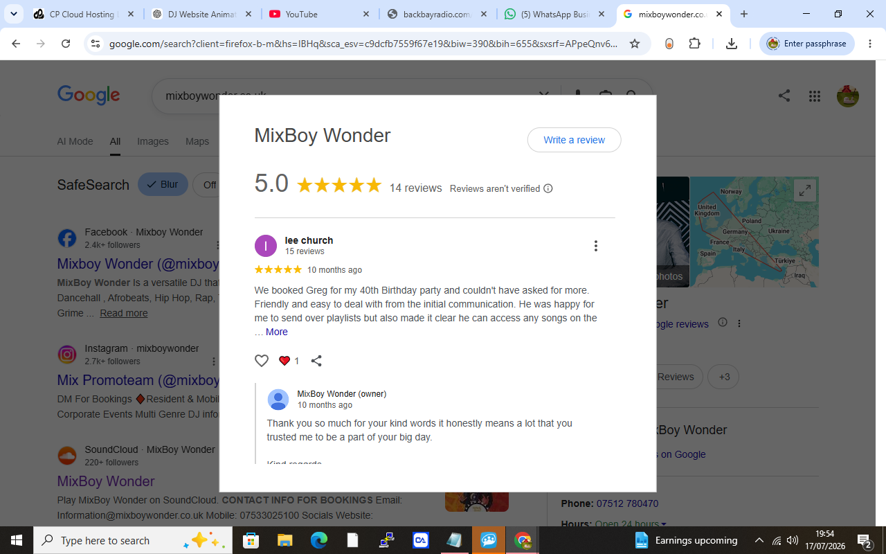 Google review screenshot 3